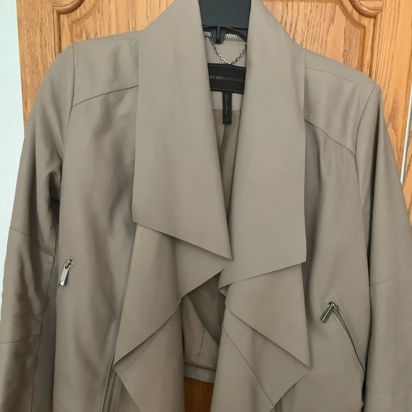 BCBGMaxAzria Jackets & Blazers - BCBGMAXERIA Leather Jacket